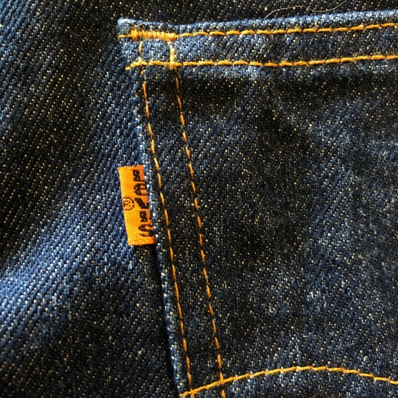 Vintage Orange Tab Levi’s 517 Jeans NWOT - Picture 3 of 8